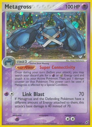 Metagross 011/107 - Holo Rare - Holofoil