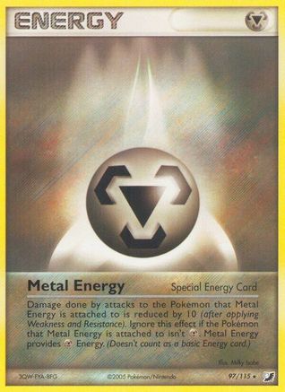 Metal Energy (Special) 097/115 - Rare - Reverse Holofoil