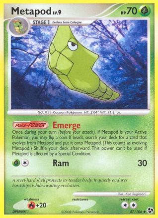 Metapod 047/106 - Uncommon