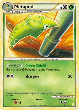 Metapod 046/123 - Uncommon