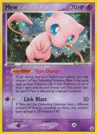Mew 010/92 - Holo Rare - Holofoil