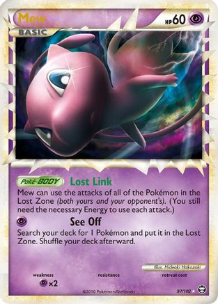 Mew (Prime) 097/102 - Ultra Rare - Holofoil