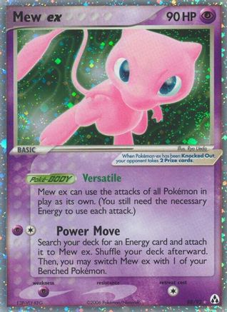 Mew ex 088/92 - Ultra Rare - Holofoil