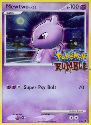 Mewtwo 009/16 - Promo - Holofoil