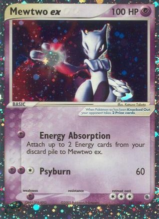 Mewtwo ex 101/109 - Ultra Rare - Holofoil