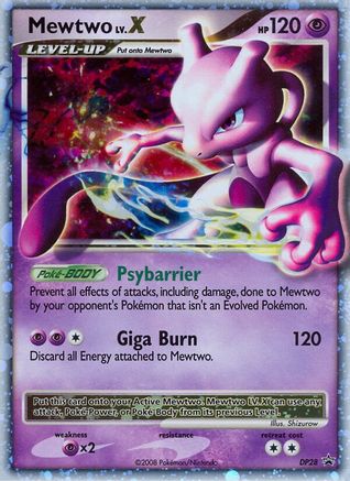 Mewtwo LV.X DP28/56 - Promo - Holofoil