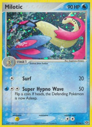 Milotic 008/106/106 - Holo Rare - Holofoil