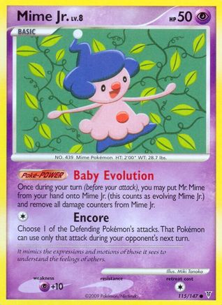Mime Jr. 115/147 - Common
