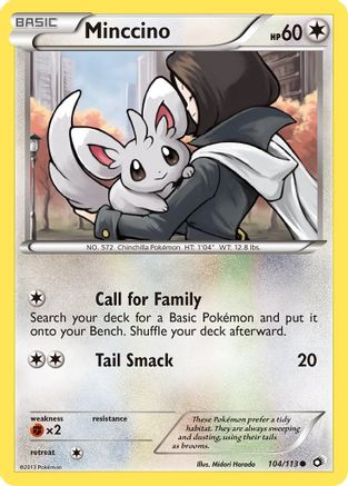 Minccino 104/113/113 - Common