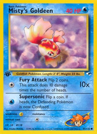 Misty's Goldeen (85) 085/132/132 - Common - Unlimited