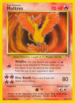 Moltres 030/110 - Rare