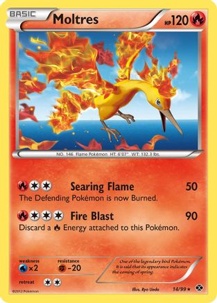 Moltres 014/99/99 - Holo Rare - Holofoil