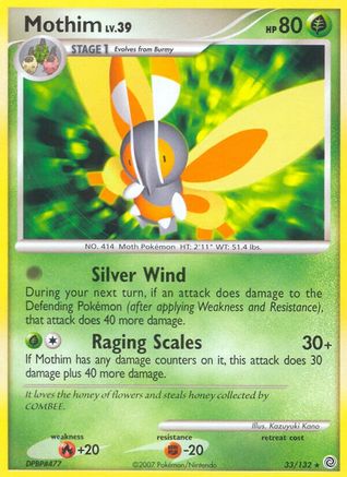 Mothim 033/132 - Rare