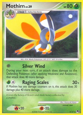 Mothim 005/17 - Rare
