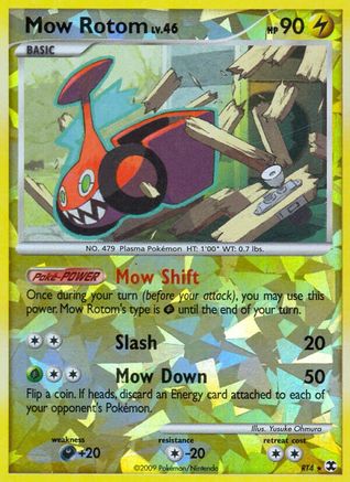 Mow Rotom RT4/111 - Ultra Rare - Reverse Holofoil