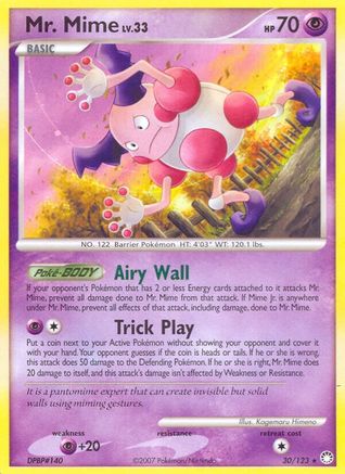 Mr. Mime 030/123 - Rare