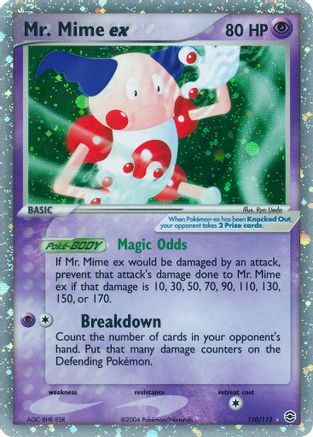 Mr. Mime ex 110/112/112 - Ultra Rare