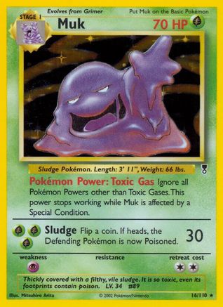 Muk 016/110 - Holo Rare - Holofoil