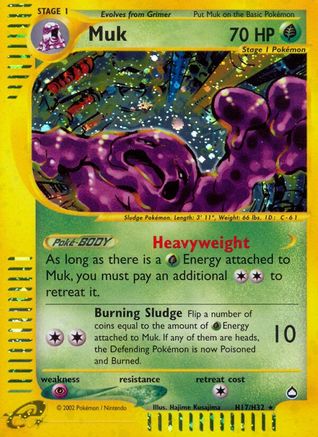 Muk (H17) H17/147 - Holo Rare - Holofoil