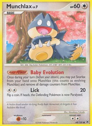 Munchlax 068/100/100 - Common