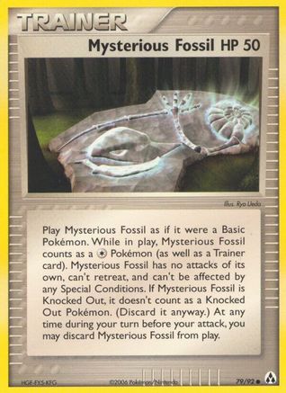 Mysterious Fossil 079/92 - Common