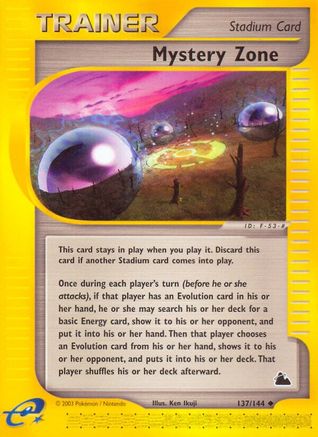 Mystery Zone 137/144 - Uncommon