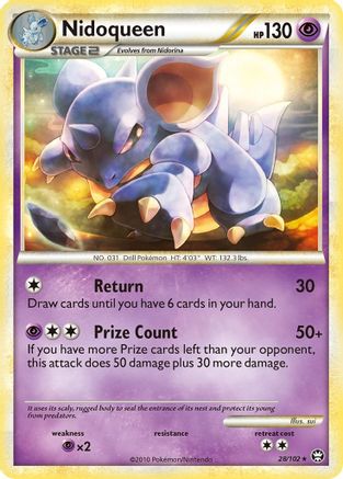Nidoqueen 028/102 - Rare