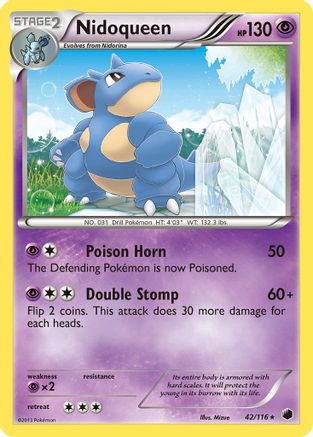 Nidoqueen 042/116/116 - Rare