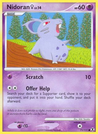 Nidoran F 071/111 - Common