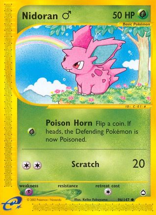 Nidoran M 096/147/147 - Common