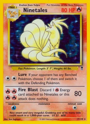 Ninetales 017/110 - Holo Rare - Holofoil