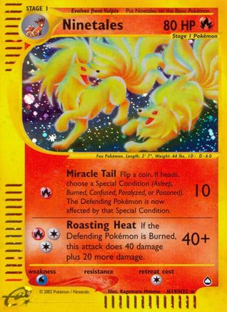 Ninetales (H19) H19/147 - Holo Rare - Holofoil