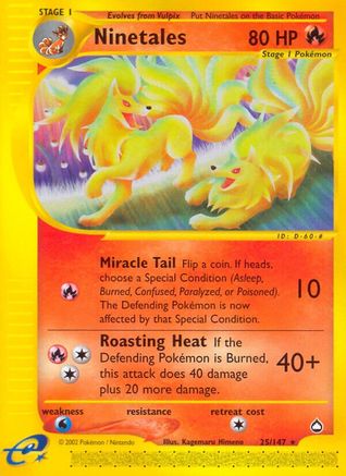 Ninetales 025/147/147 - Rare