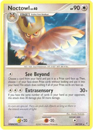 Noctowl 034/130 - Rare