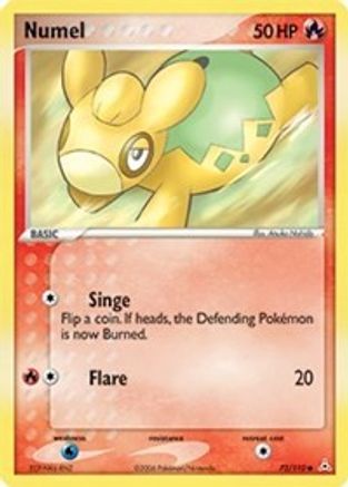 Numel 072/110/110 - Common - Reverse Holofoil