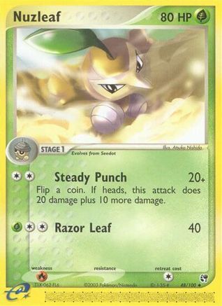 Nuzleaf 048/100/100 - Uncommon