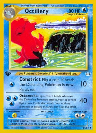 Octillery 034/64/64 - Uncommon - Unlimited