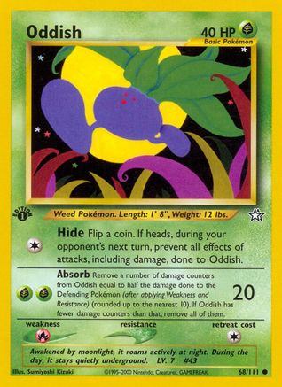 Oddish 068/111/111 - Common - Unlimited