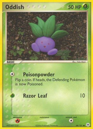 Oddish 068/101/101 - Common