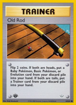 Old Rod 064/64/64 - Common - Unlimited