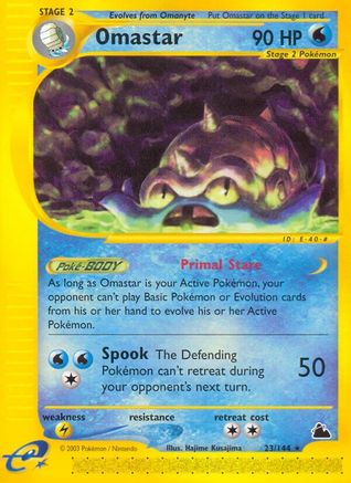 Omastar 023/144 - Rare
