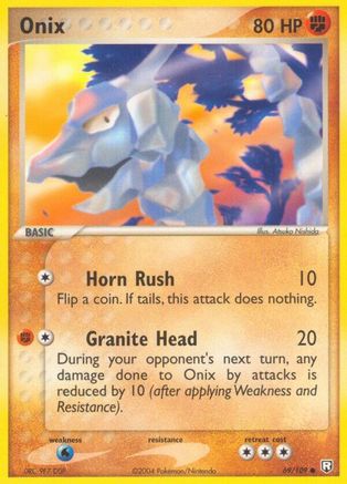 Onix 069/109/109 - Common - Reverse Holofoil