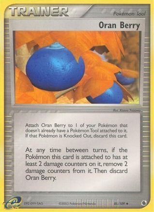 Oran Berry 085/109 - Uncommon