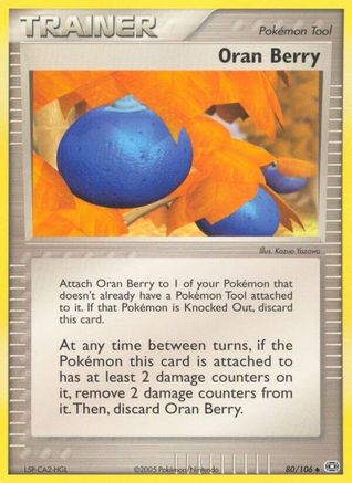 Oran Berry 080/106 - Uncommon - Reverse Holofoil