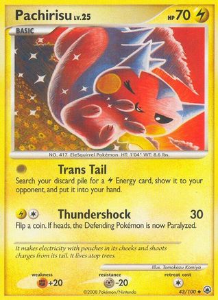 Pachirisu 043/100/100 - Uncommon