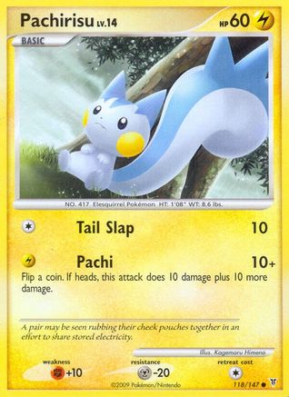 Pachirisu 118/147 - Common