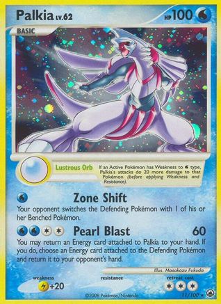 Palkia 011/100 - Holo Rare - Holofoil