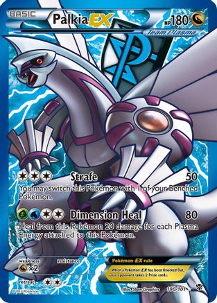 Palkia EX (Team Plasma) (100 Full Art) 100/101 - Ultra Rare - Holofoil