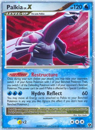 Palkia LV.X 106/106 - Ultra Rare - Holofoil