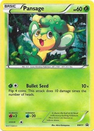 Pansage BW11/101 - Promo - Holofoil